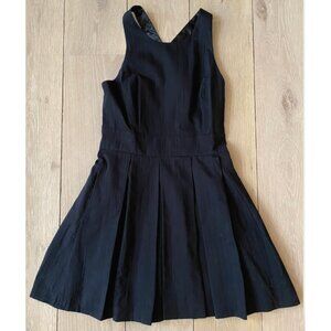 A/X Armani Exchange Pleated A-line cocktail dress with pockets, Size 4